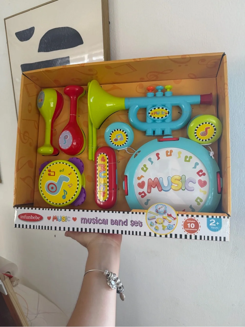 Musical Band Set for Kids - Blue & Yellow